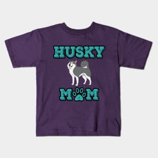 Husky Mom Kids T-Shirt